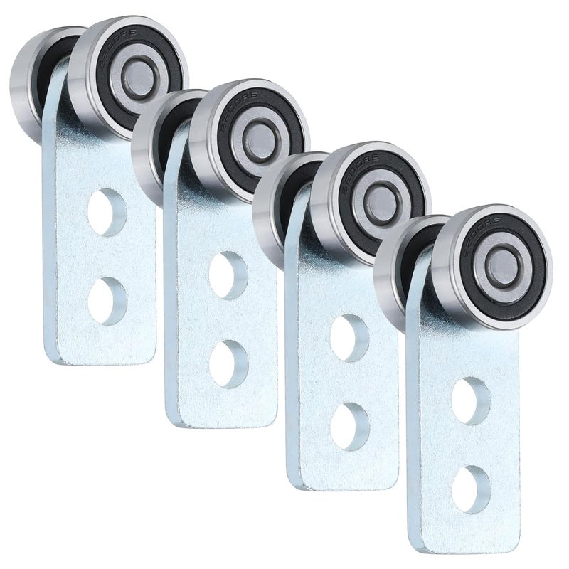 Fuperoo 2-Wheel Trolley Assembly Rollers.Strut Channel Rollers Trolley.for use with 1-5/8" Wide and All 1-5/8" or Taller Strut Channel. - Image 1